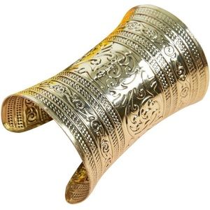 Gold tribal Costume Cuff Gypsy Goddess Cosplay